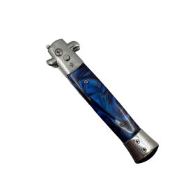 9" Automatic Out-The-Side Knife (Color: Carbon Fiber)