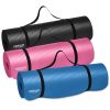Thick Travel Yoga Mat with Carrying Strap